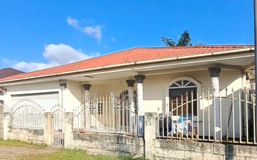 Vier kinderenweg Randstad Paramaribo